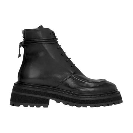 Marsell, Lace-up Boots Zwart, Dames, Maat:38 EU