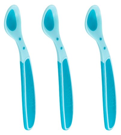 Nûby Varmesensitiv ske - 3 pak 3-Pak, Børn & Forældre, Service, Bestik