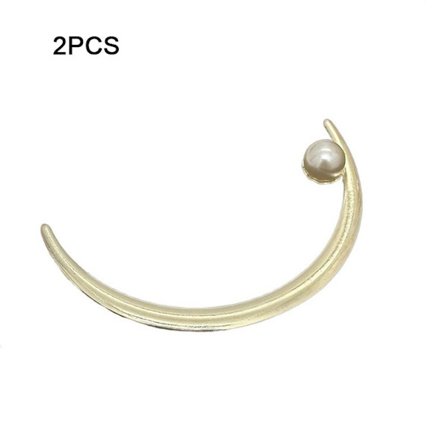 2STK Hårpinner Månehårgafler GULL