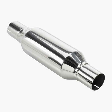 Ljuddämpare rostfritt 63 5 mm