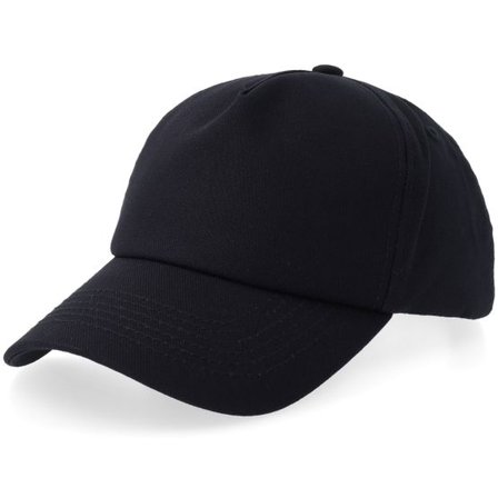 Equip - Svart adjustable Keps - Canvas Black A-frame Golfer Adjustable @ Hatstore