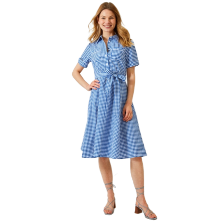 Jumperfabriken - Lexi Dress Blue Klänningar Dam Blå 40