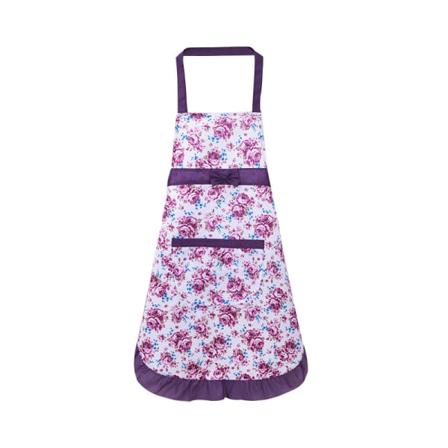 KøkkenFloralApronsSoftFlowerApronsWomenChefApronsAdjustable