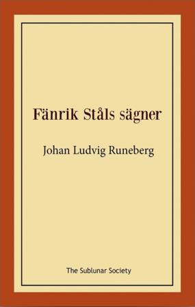 Fänrik Ståls sägner - Bok av Johan Ludvig Runeberg - Häfte
