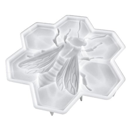 3D-bie-harpiksform, insekt-silikonform for epoksyharpiks, veggdekorasjonsform, unikt design