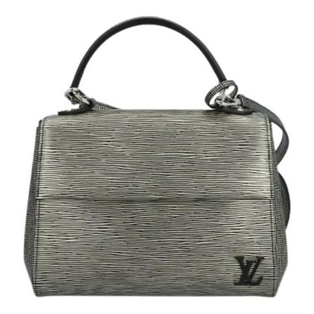 Louis Vuitton Vintage Pre-owned Leather handbags Grå, Dame Vintage Tasker, Størrelse: ONE Size