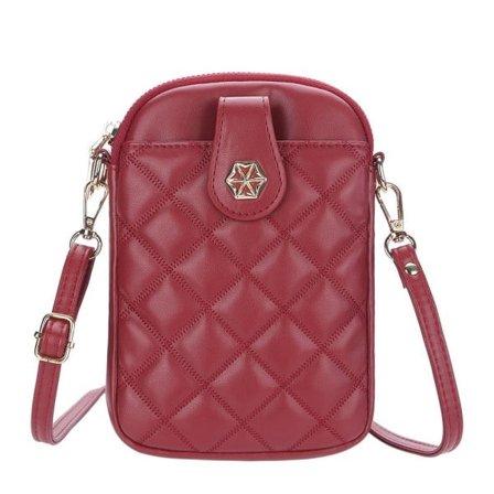 Mobilväska axelrem plånbok Kompatibel med iPhone röd