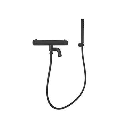 Svedbergs Spika Badkarsblandare mattsvart, Badrum