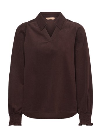 Curhaena Blouse Brown Culture