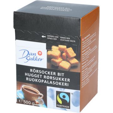 RØRSUKKER BIT 500G DANSUKKER