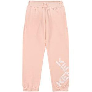 Kids - Kenzo Kids Pink Kenzo Logo Jogging Bottoms - Bottoms - 10 years - Pink