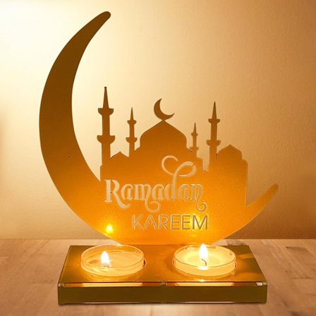 Ramadan Dekoration, Ramadan Ljusstake, Ljusstake