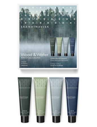 Skandinavisk Wood & Water Mini Handcream Giftset (30Mlx 4) - Nude - ONE SIZE