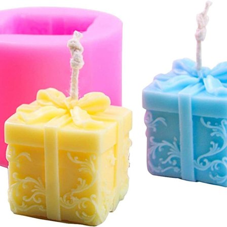 3D joulukynttilämuotti DIY joulukuusi peura joulupukki