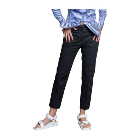 Mauro Grifoni Slim-fit Bukser Sort, Dame Bukser