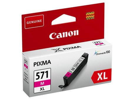 Canon Bläckpatron CLI-571M XL (0333C001), magenta, singelpack, hög kapacitet - Lyreco - Toner och bläck - Bläckpatroner - Bläckpatroner Canon
