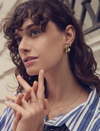 Maanesten Minola Earrings - Gold - ONE SIZE