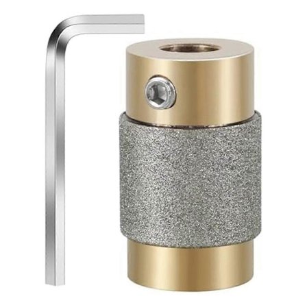 Lasinhiomakoneen terät, 1 3/4 1/4 tuuman lasimaalaus timanttihiomakoneen teräpäät työkalut kuusiokoloavaimella, (3/4 tuumaa)