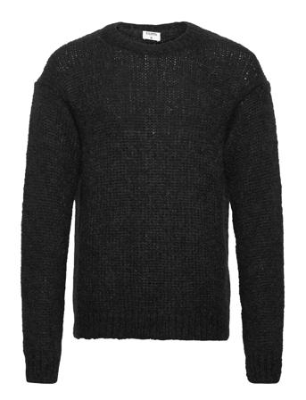 M. Sebastian Sweater Neulepaita Pyöreä Kaula-aukko Musta Filippa K