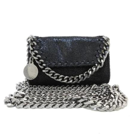 Stella McCartney Pre-owned, Pre-owned Cross Body Bags Zwart, Dames, Maat:ONE Size,suede