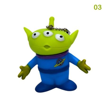 Disney Alien nøkkelring tegneserie Toy Story Three-Eyed Aberdeen og K - Perfet 3