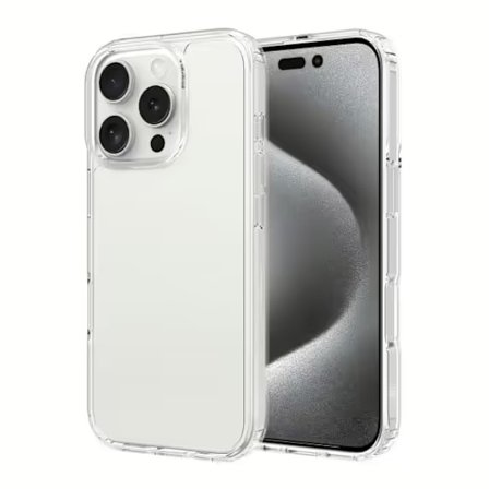 iPhone 16 Pro Max Mobilskal Stöttåligt Rvelon - Transparent