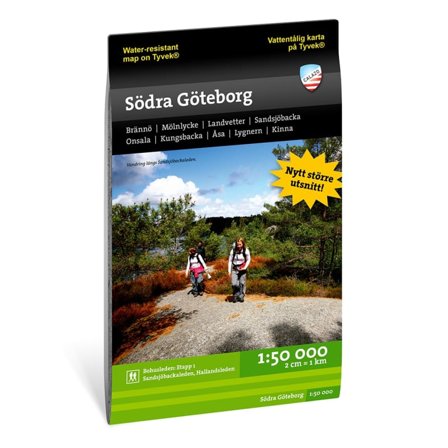 Calazo förlag Södra Göteborg 1:50 000 literature OneSize