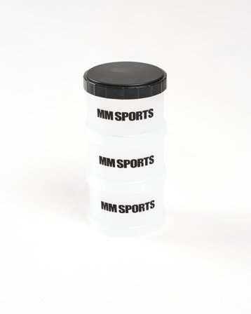 Förvaringsburk - Black - Body Science PowerTower - Burk till kosttillskott, Träningstillbehör