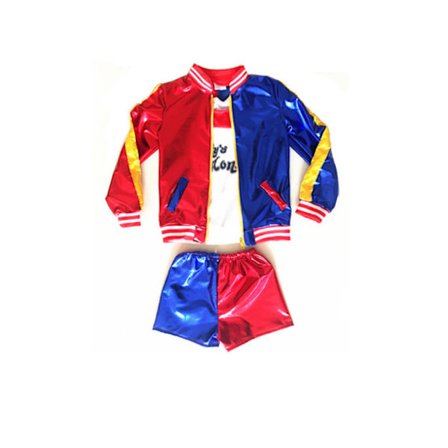 Barnas Joker COS-kostymeklær Harley Quinn Halloween-show catwalk-scene