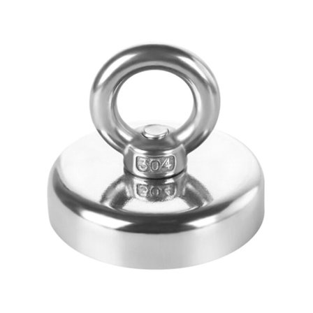 Super vahva magneetti kalastukseen, vahva magneettinen hakumgneetti, vahva neodyymimagneetti, koukkujen talteenottomagneetti (Breaka Way (kg): 30)