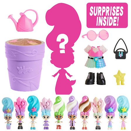 Bloom Langt Hår Blomsterpotte Dukke Blind Box Legetøj