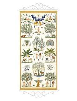 Broderikit Bonad Paradiset aida