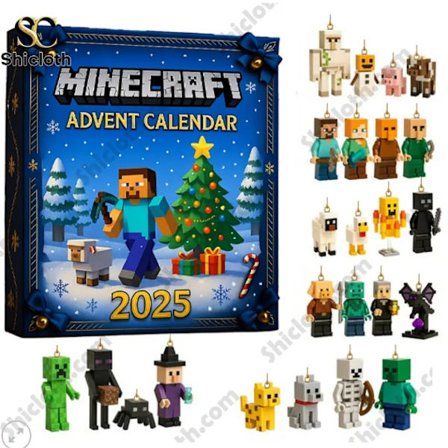 Hot sælgende Minecraft Juletræsdekoration | Akryl Ornament, den Perfekte Gave til Gamere//