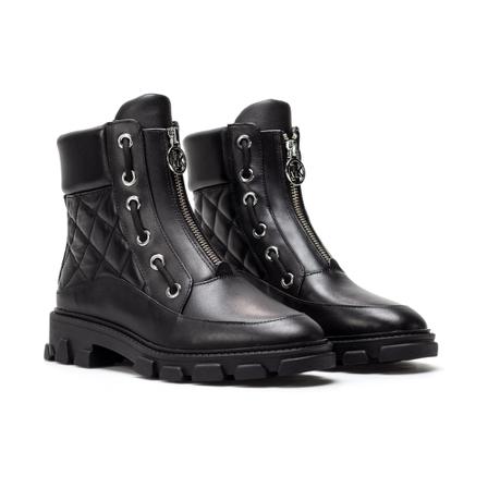 Michael Kors Ankle Laarzen Ridley , Zwart , Dames , Maat: 39 EU Enkellaarsjes