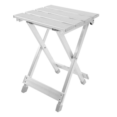 Bærbar sammenleggbar fiskestol i rustfritt stål Utendørs camping sammenleggbar stol