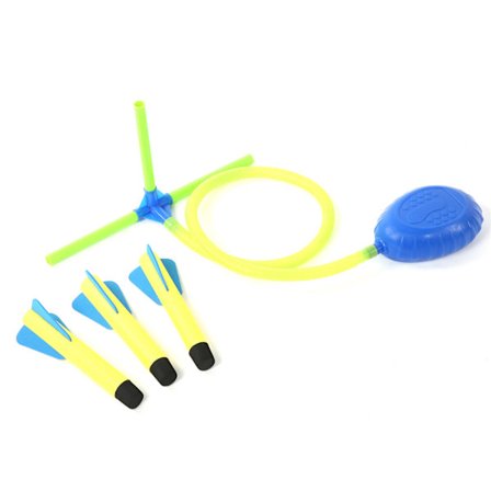 Outdoor Kid Air Pump Jump Rocket för roliga avkoppling 1 Player Pump Jump Rocket Set för barn