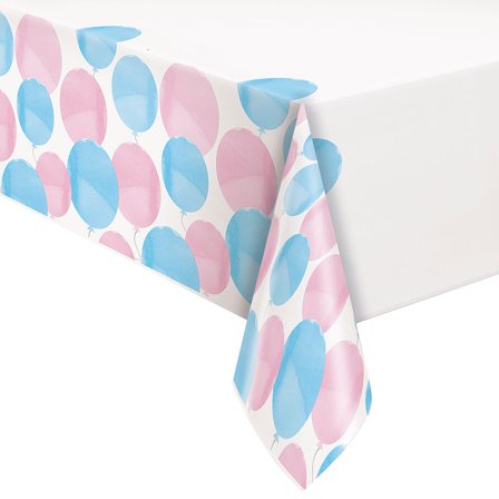 Boy or Girl Muovipöytäliina Sininen & Vaaleanpunainen