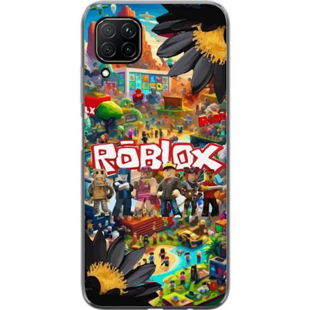 Kompatibelt Mobilskal till Huawei Huawei P40 lite Roblox äventyrsvärld full av figurer, färgstarka spelmiljöer och actionfyllda byggvärldar - pop