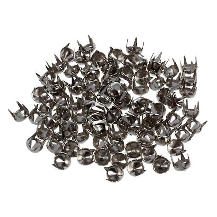 100 st Pyramidnitar Pyramid Nitar Dekorativa nitar Gothic Silver Fr. Cool