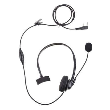 Headset Øretelefon For Kenwood TK UV-5RA UV-5RA+Plus UV-5RB Radiotilbehør