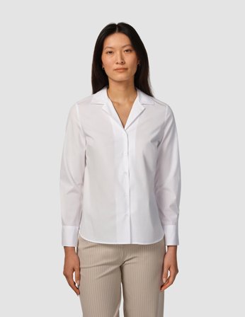 Shaping New Tomorrow - Dame - Madison Shirt - White - Størrelse S