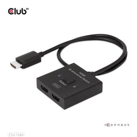 Club 3D Hdmi 2-In-1 Bi-Directional