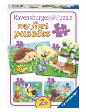 Ravensburger | Sweet Garden Residents 2/4/6/8P | ONE SIZE
