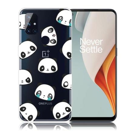 Deco OnePlus Nord N100 skal - Söta Pandor Vit