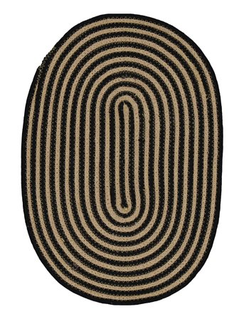 Noble House Place Mat Spiro - Black - 30X45CM