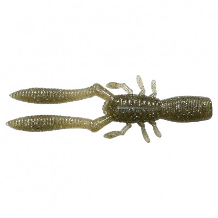 Megabass Honjikomi Bottle Shrimp 3'', 7,6cm (6-pack) - Light Water Mel