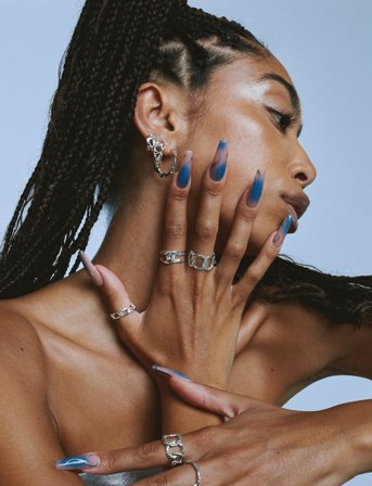 Jane Koenig Small Space Hoops (Pair) - Gold - ONE SIZE