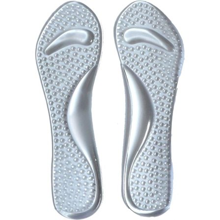 Gel indlægssåler til kvinder med svangstøtte og rygpolstring til hammertå. Festfødder