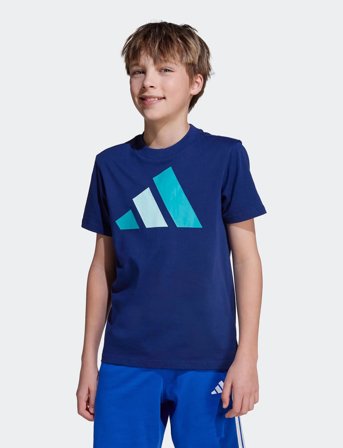 adidas Sportswear J Bl Tee 160 - Blue - 128