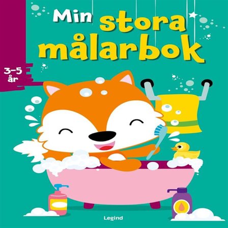 Min stora målarbok 192 sidor